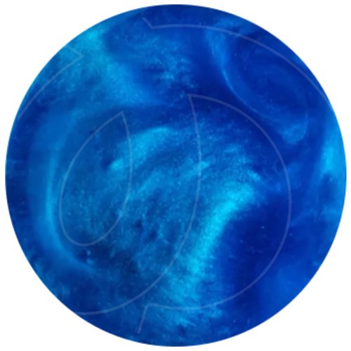 Шиммер пищевой Голубой топаз 5 г 250650