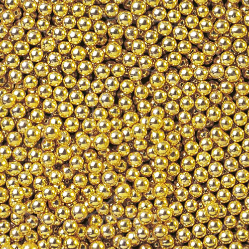 Посыпка кондитерская сахарные шарики "Золото" 3 мм 50 г 33138