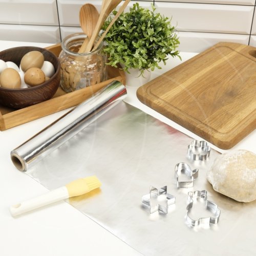 Фольга алюминиевая для выпечки 29 см х 10 м 7987067