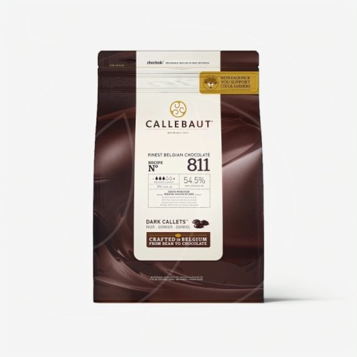 Шоколад тёмный CALLEBAUT 54,5% 1 кг 811NV-595,  811-RT-U71