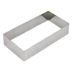 Форма металлическая для нарезных пирожных PEKU H5 D11х37 см П/5/11/37