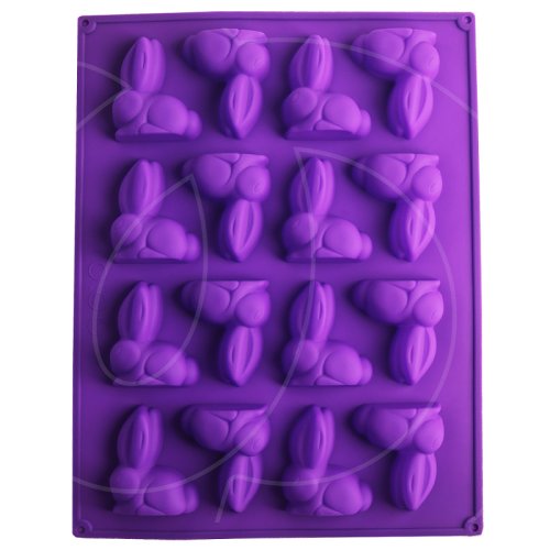 Форма силиконовая "Кролик" 16 шт 4597755