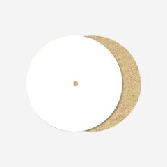 Подложка под торт с отверстием ЛХДФ Белая 3 мм 16 см L3/16-O