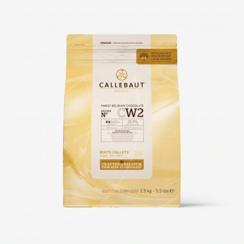 Шоколад белый CALLEBAUT 25,9% 100 г CW2NV-595,  CW2-RT-U71