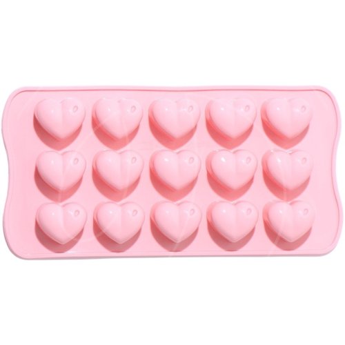 Форма силиконовая "Сердечки" 15 шт 20,5×10 см 549347