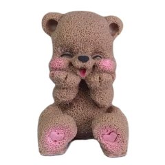 Фигурка из шоколадной глазури "Мишка-улыбака" 