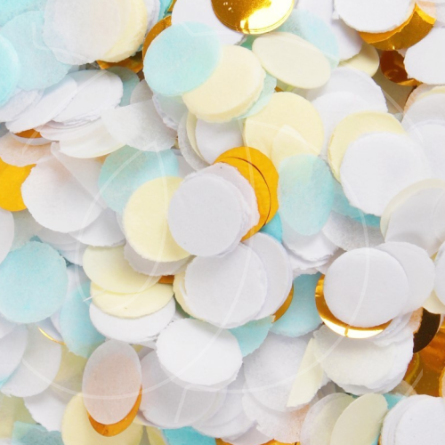 Конфетти "Бело-голубой микс" 20 г 4296513